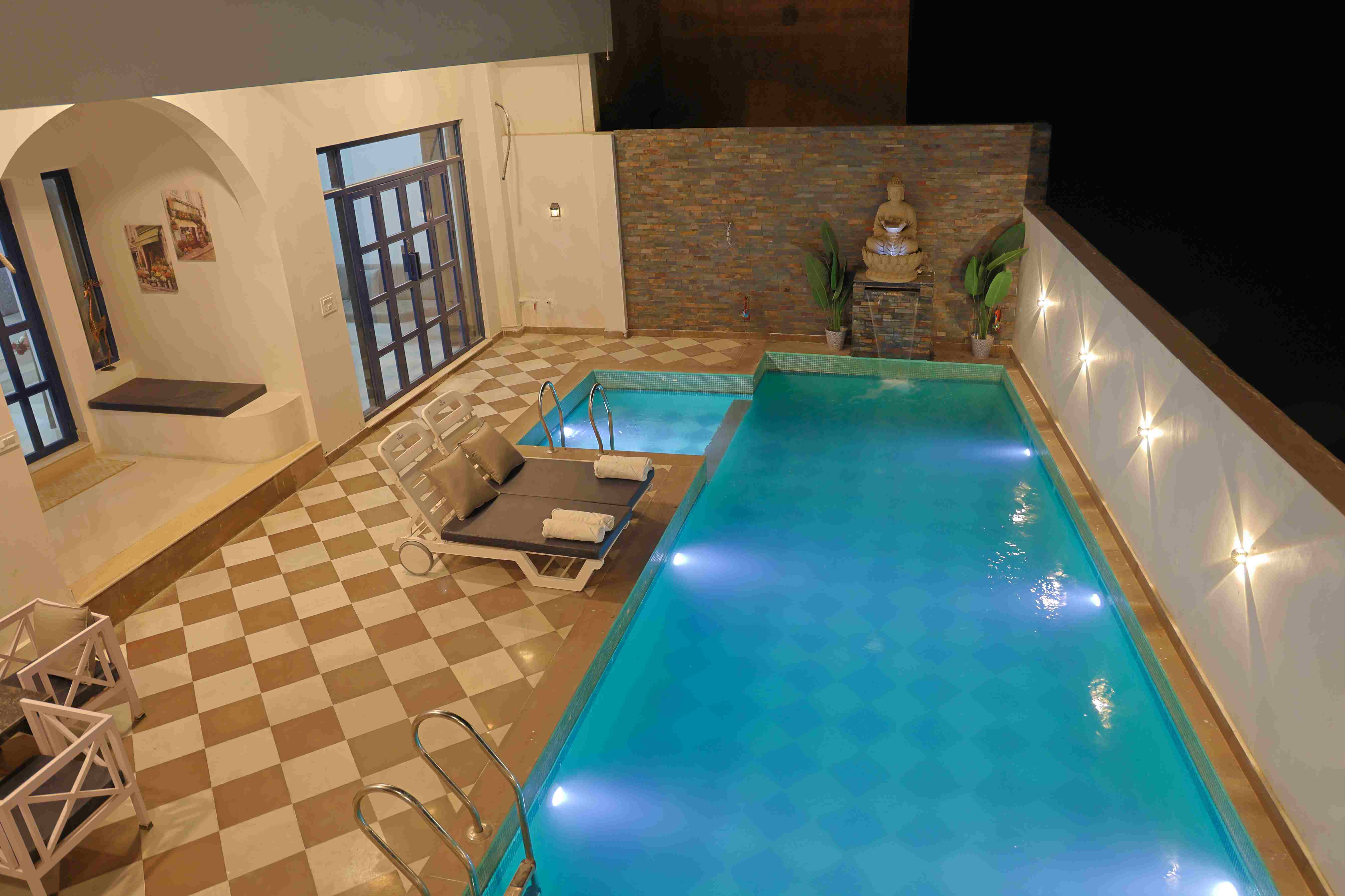 Private Pool Villa Udaipur - 4BHK Villa with Pool for Rent