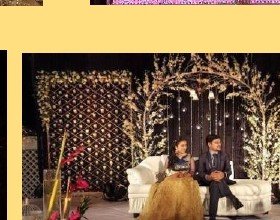 Branch & Crystal Stage Seating - Villa in Udaipur