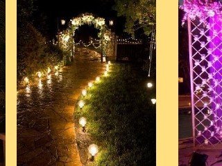 Pathway Globe Lights - Villa in Udaipur