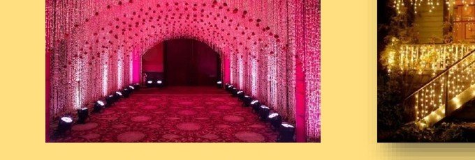 LED Parcan Entry Tunnel - Villa in Udaipur