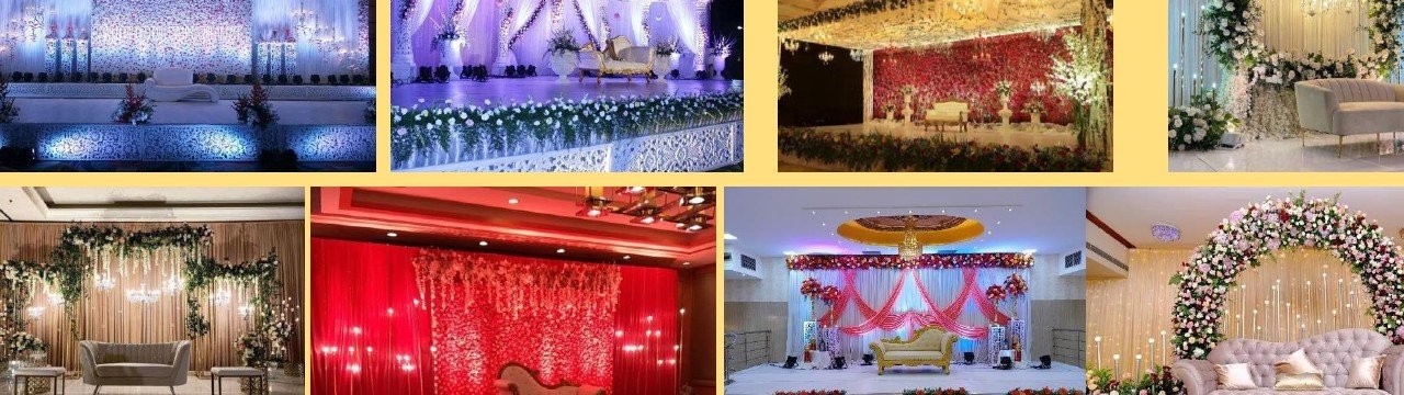 Stage Backdrop Decorations hero - Villa in Udaipur